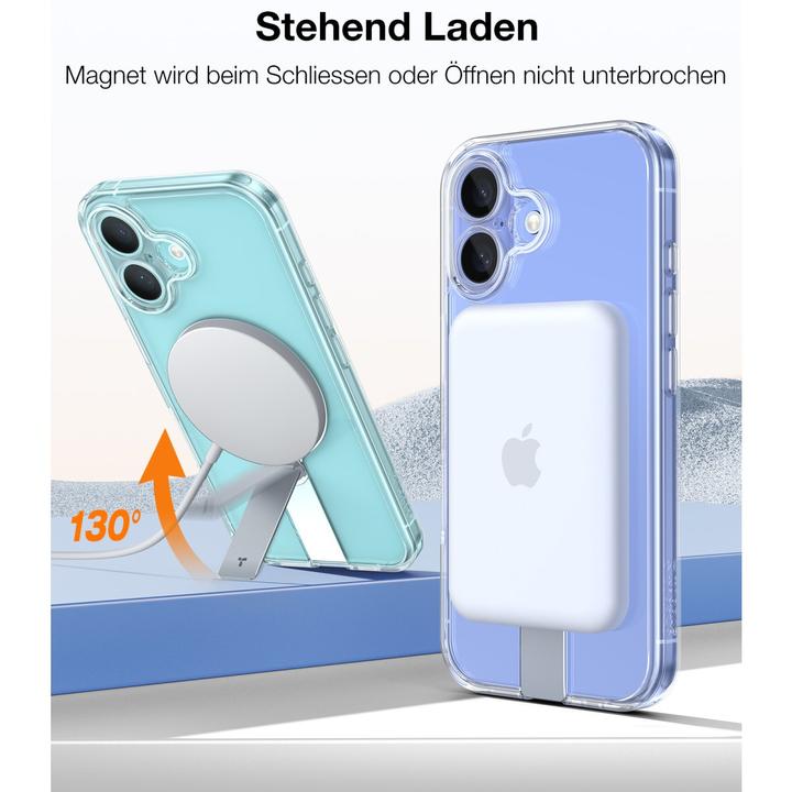 Image du produit Torras Kit Pstand Spin 3 en 1 (1 pièce(s), Apple iPhone 16 Plus)