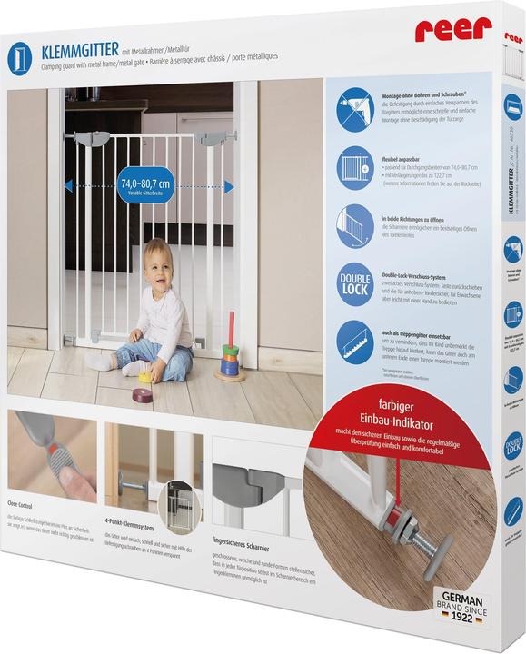 Produktbild Reer Klemmgitter Basic (75 cm)