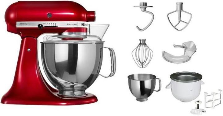 KitchenAid KSM150 inkl. Glacéaufsatz