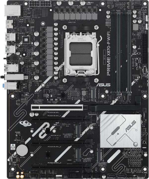 Image du produit ASUS Prime X870-P WIFI (AM5, AMD X870, ATX)