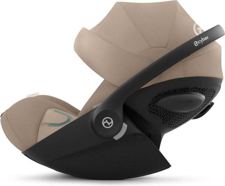 Actual product image Cybex CLOUD G I-SIZE PLUS Almond Beige | beige (Baby car seat, ECE R129/i-Size Standard)