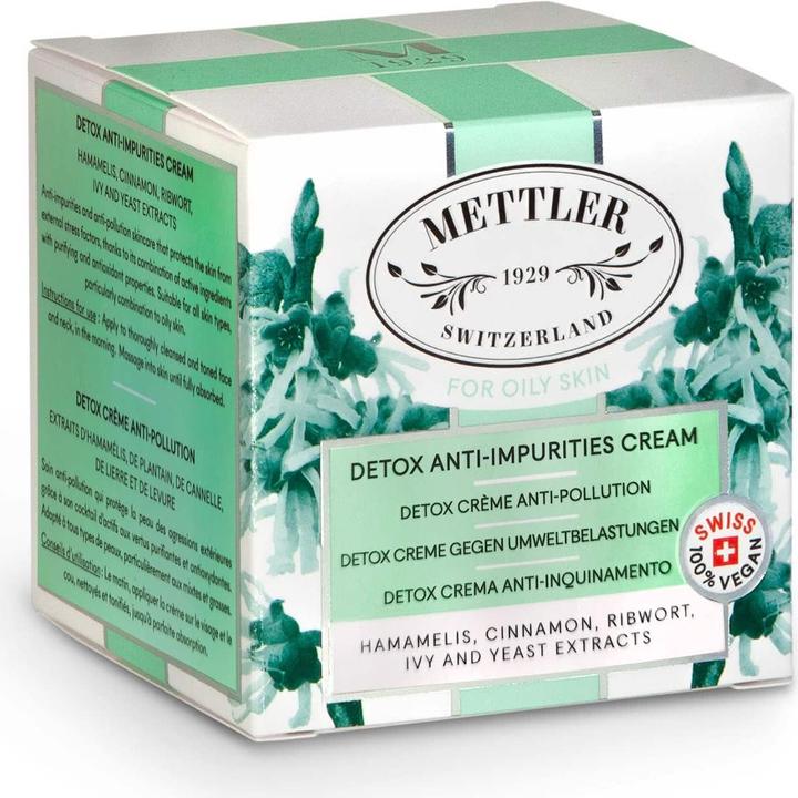 Mettler1929 Detox Creme gegen Umweltbelastungen Umweltbelastungen (50 ml, 24h Creme)