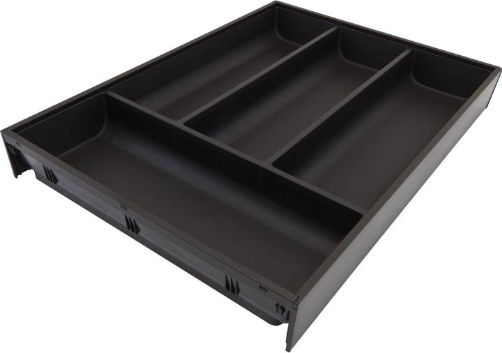 Blum Ambia-Line cutlery tray 425x300x50, steel carbon black matt