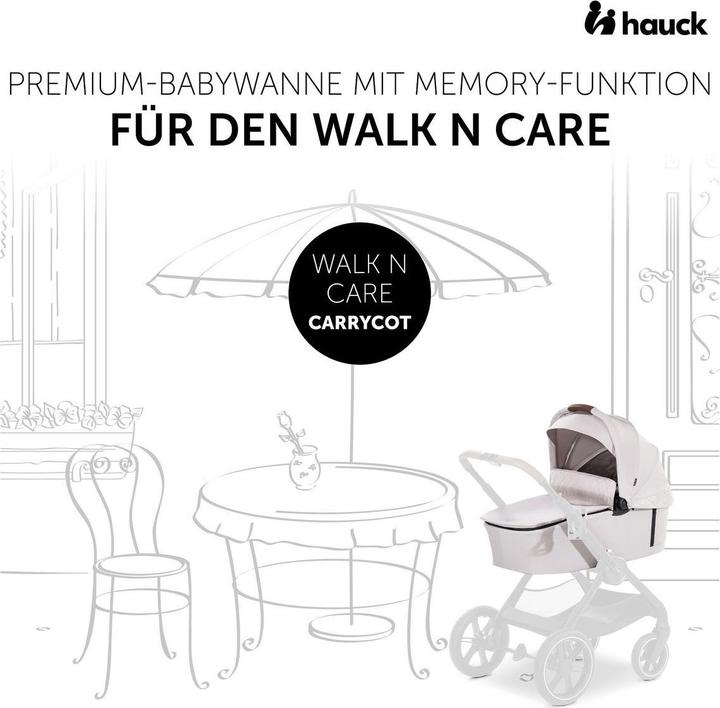 Image du produit Hauck Kinderwagen 3 in 1 4in1 Kinderwagen-Set Walk N Care Trio Set