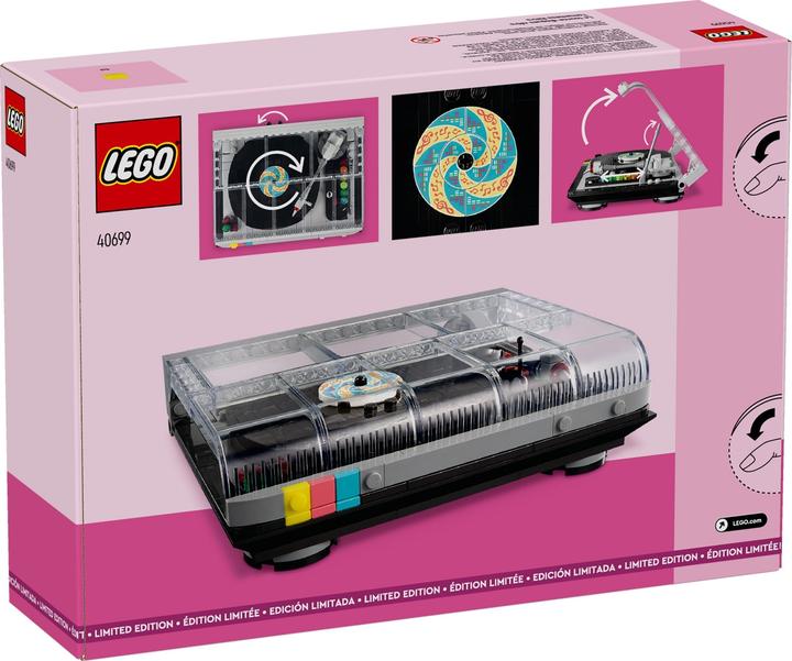 Image du produit LEGO Tourne-disques rétro (40699, LEGO difficiles à trouver)