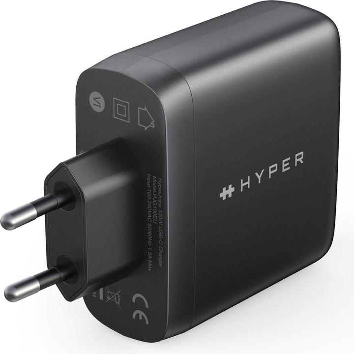 Actual product image Targus HyperJuice Gan Charger EU Single P (100 W)