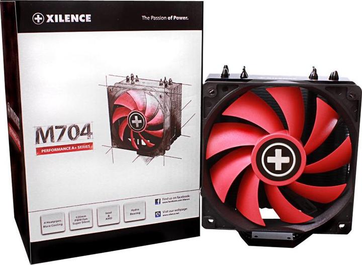 Productafbeelding Xilence M704, 700-1600 rpm, 70 CFM, 18-32,5 dB, PWM, 122. (160 mm)