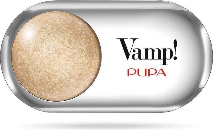 Actual product image Pupa Milano Highly pigmented eyeshadows Vamp! (Compact Eyeshadow) 1.5 g - Shade: 201 Champagne (201 Champagne)