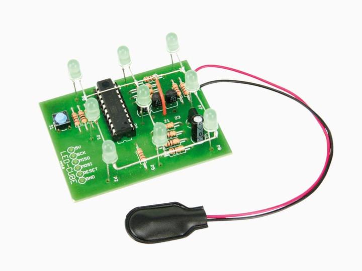 Actual product image Pollin Electronic LED cube kit