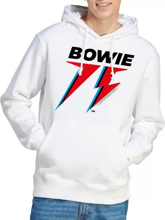 Immagine prodotto David Bowie 75 Felpa con Cappuccio Logo Uomo (S)