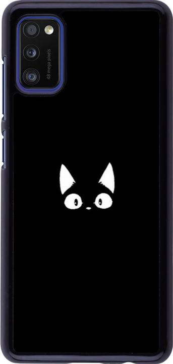 Actual product image PhoneLook Cover Funny cat on black (Samsung Galaxy A41)