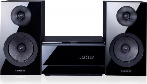 Produktbild Samsung MM-E430D - DVD-Mikroanlage mit iPhone/iPad Dock, UKW-Tuner, Bluetooth und USB (Bluetooth, 2x 60 W)