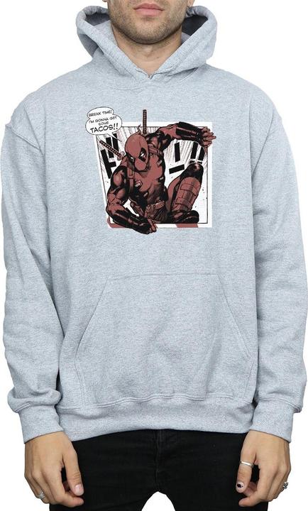 Produktbild Deadpool Breaktime Tacos Kapuzenpullover (L)