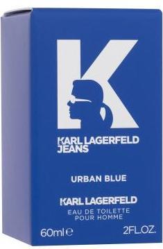 Actual product image Karl Lagerfeld Jeans Urban Blue Eau de Toilette (Eau de toilette, 60 ml)