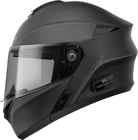 Produktbild Sena OUTRUSH R - Smart Motorrad-Klapphelm (ECE22.06) - schwarz matt (L) (L)