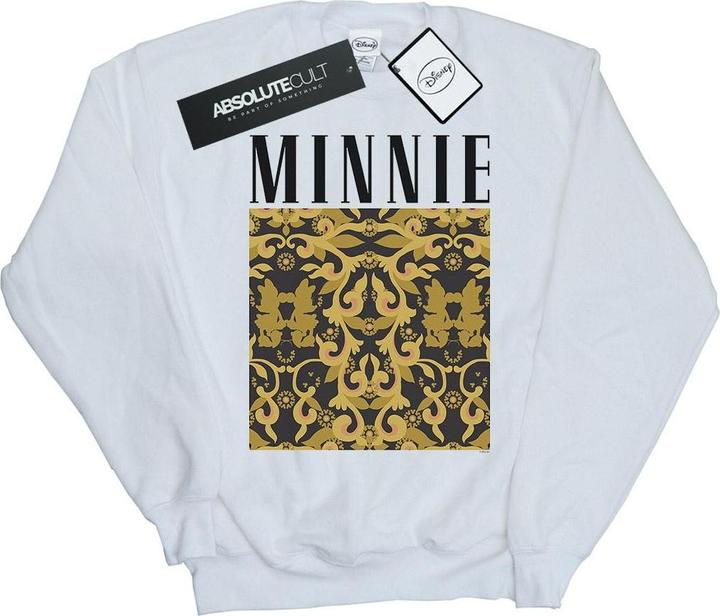 Disney Minnie Mouse Baroque Pattern Sweatshirt Mädchen (140, 146)