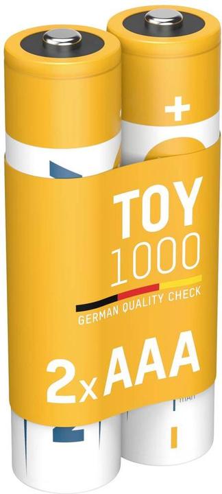 Ansmann 1311-0029 Micro (AAA)-Akku NiMH 800 mAh 1.2 V 2 St. (2 Stk., AAA, 800 mAh)