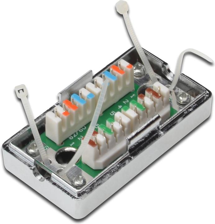 Actual product image Digitus Connection module for twisted pair cable LSA shielded CAT 5e (CAT5e)
