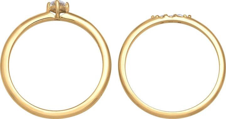 Immagine prodotto Elli Anello di cristallo (50, 925 Argento)