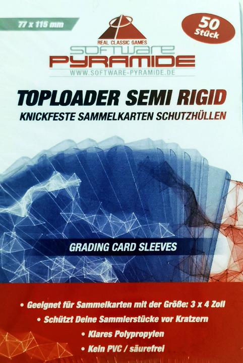 Image du produit Pyramide 50 Toploader Semi Rigide