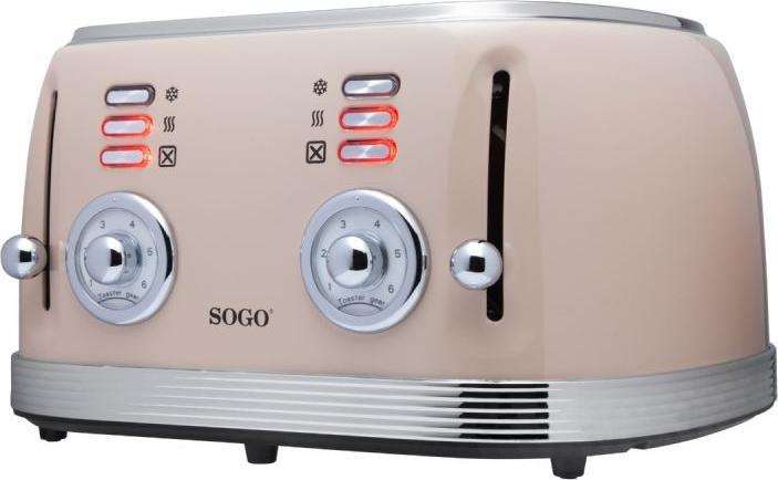 Image du produit Sogo Grille-pain 4 disques Eternal Retro