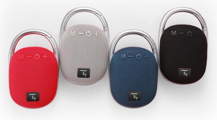 Actual product image Techly ICASBL321BL portable speaker Mono portable speaker Blue (2 h, USB power delivery)