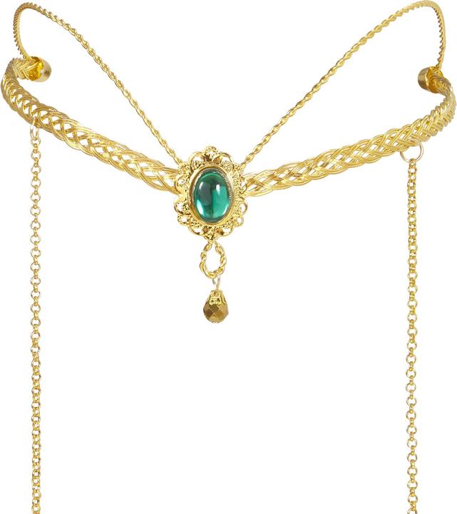 Actual product image Widmann Headdress Elven tiara fantasy gold
