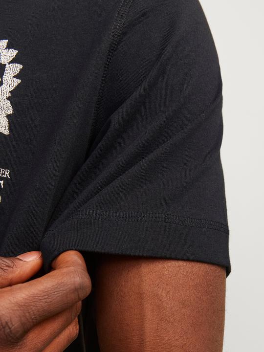 Actual product image Jack & Jones Gedruckt Rundhals T-shirt T-shirt (L)