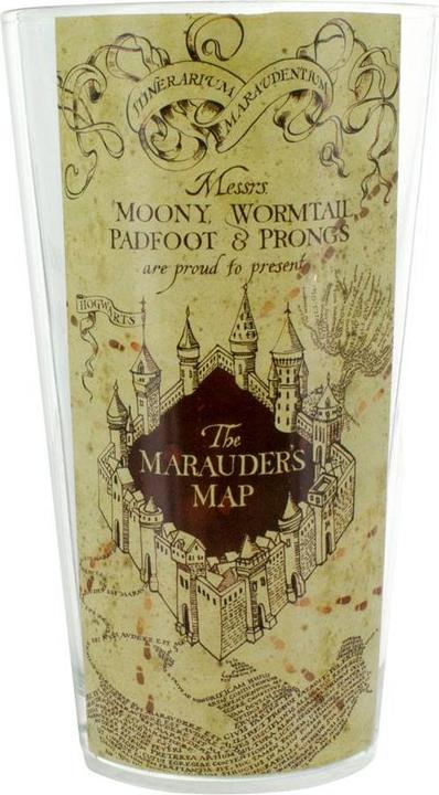 Produktbild Paladone Products HARRY POTTER - Carte du Maraudeur - Verre 400ml (0.40 l)