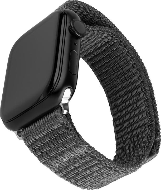 Produktbild Fixed Nylonband für Apple Watch 42/44/45/46/49 mm, grau (Nylon)