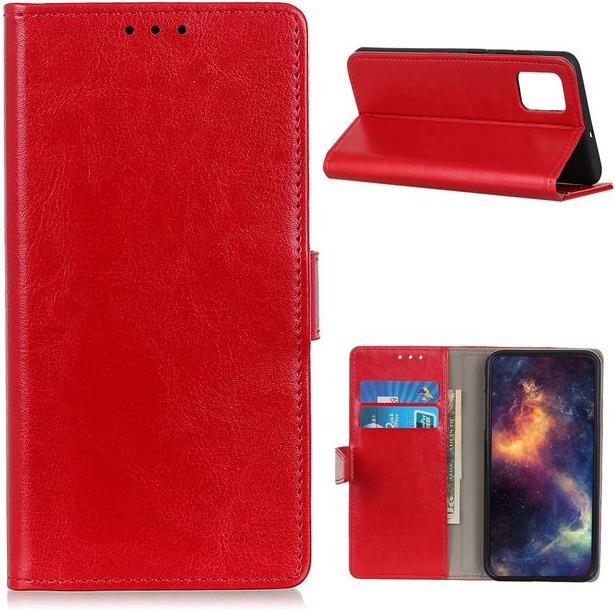 Actual product image MU Classic Crazy Horse Leather Bookcover Series (OnePlus 8T)