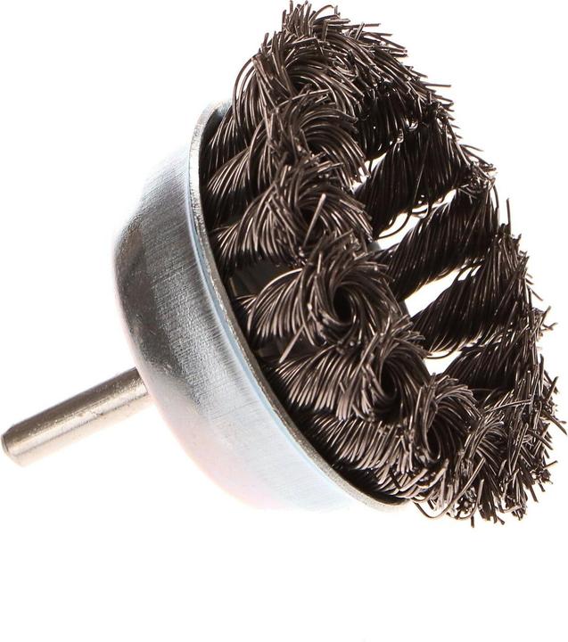 Actual product image GEKO Cup braided brush, 75 mm, handle 6 mm
