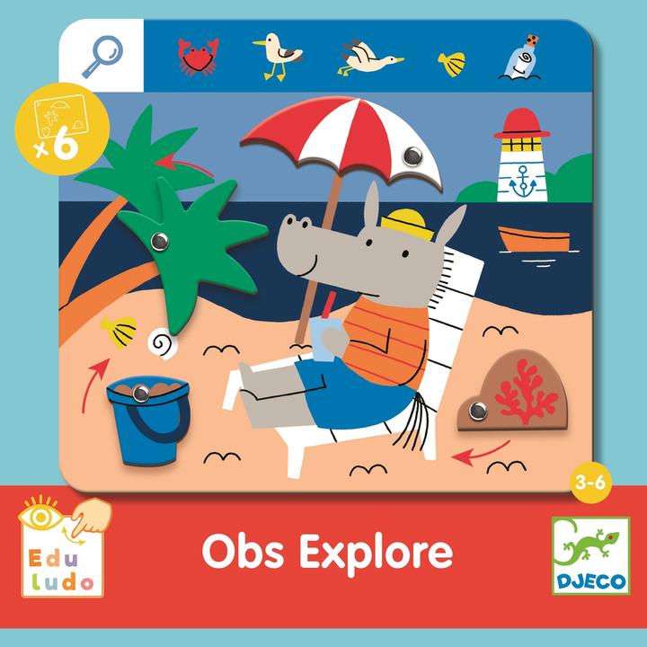 Produktbild Djeco Eduludo Obs Explore (mult)