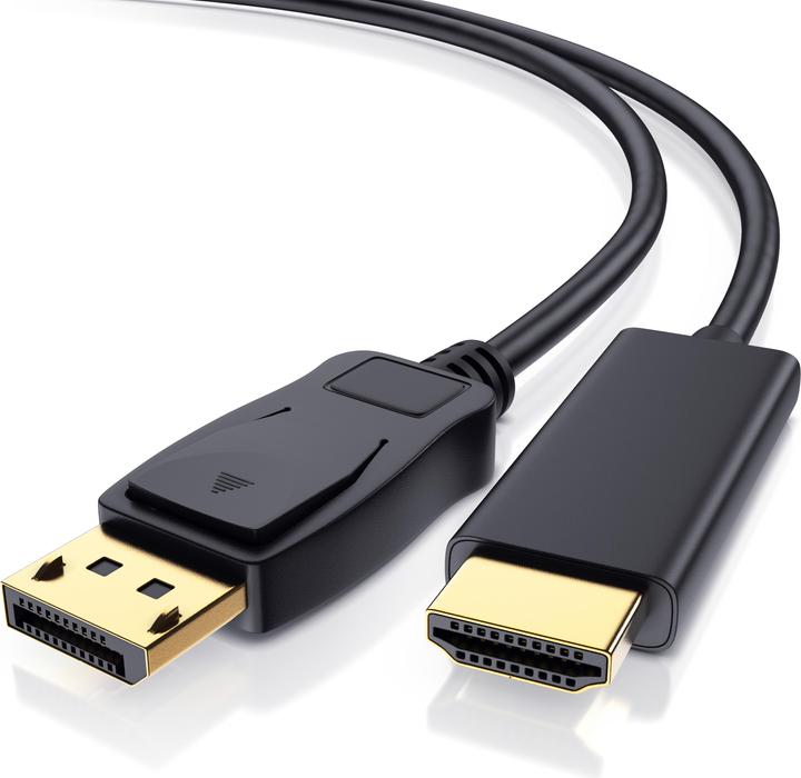 Produktbild Primewire 4k DisplayPort auf HDMI Kabel, DP 1.4 zu HDMI Konverterkabel, Adapterkabel, UHD 2160p 4K 3840 x 2160 (3 m, DisplayPort)