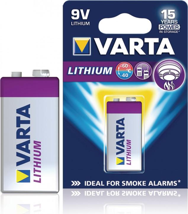 Image du produit Varta ULTRA Lithium (1 pcs, 9V Block, 1200 mAh)