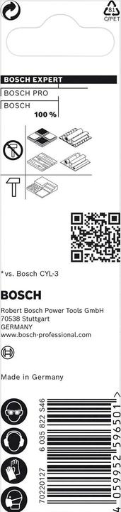 Actual product image Bosch Professional Zubehör Expert CYL-9 MultiConstruction drill, 6.5 x 200 x250 mm, d 6.5 mm (7.0 millimetre)