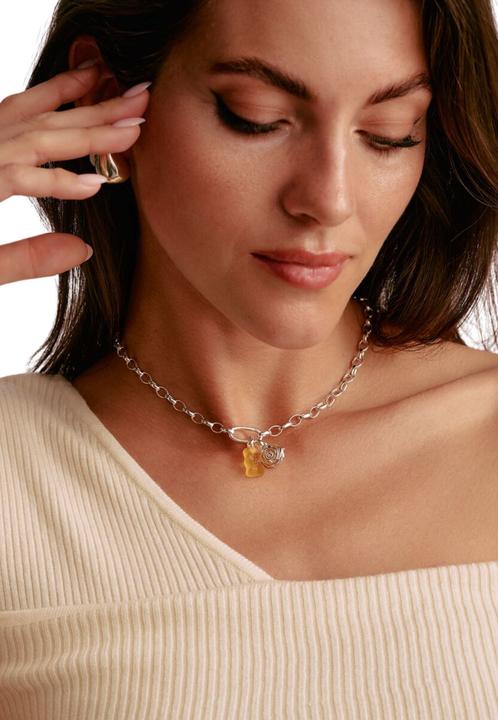 Immagine prodotto Thomas Sabo Charm-Anhänger Rosenblüte Connect Silber (Argento)