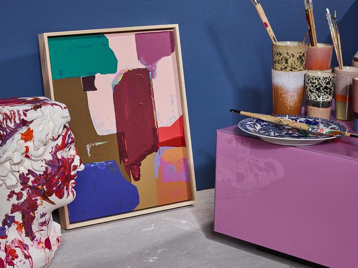Produktbild HK Living Block Beistelltisch (60 x 60 x 32 cm)
