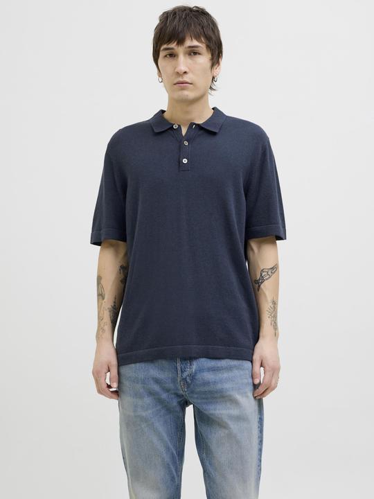Actual product image Jack & Jones Jjeemil Knit Relaxed Polo Ss Sn (M)