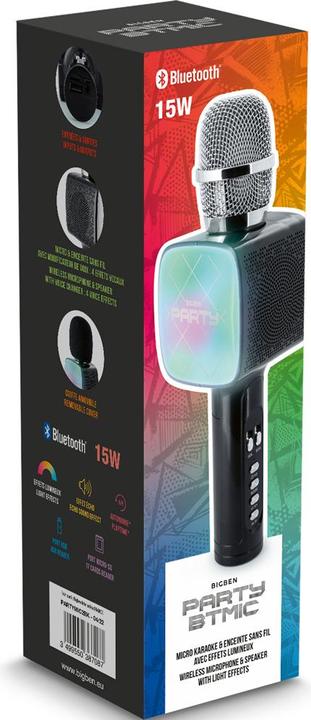 Image du produit Bigben Party Btmic (Fonctionnement sur batterie)