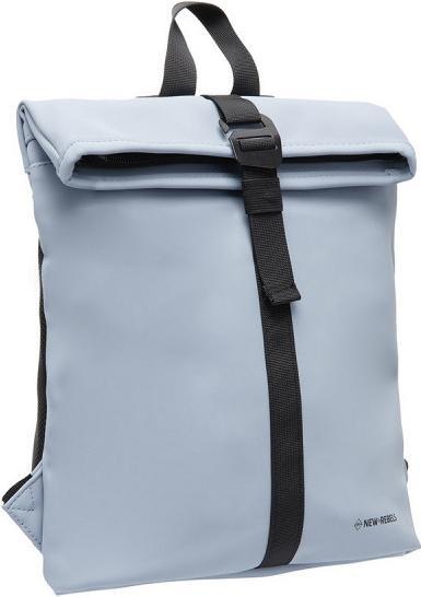 Actual product image New Rebels Mart - Rucksack Los Angeles Rolltop Mini Soft Blue (9 l)