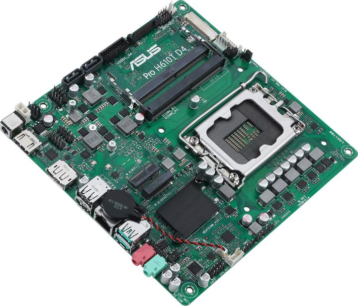 Actual product image ASUS MB PRO H610T -CSM (LGA 1700, Intel H610, Mini-ITX)