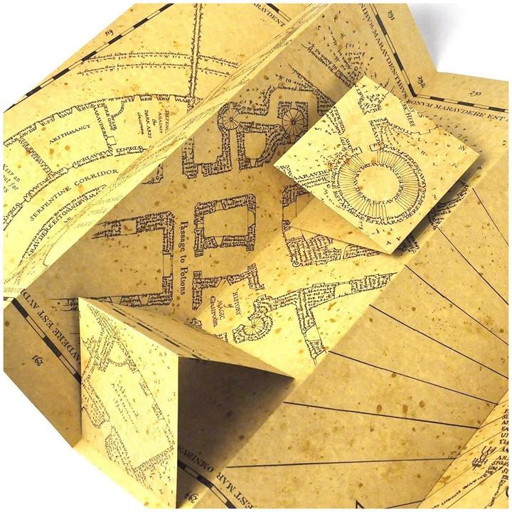 Produktbild Noble Collection Harry Potter Replik 1/1 Die Karte des Herumtreibers (Deutsch)