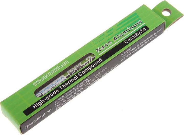 Actual product image Prolimatech PK-2 Nano Aluminum Thermal Paste (10.20 W/m K, 5 g)