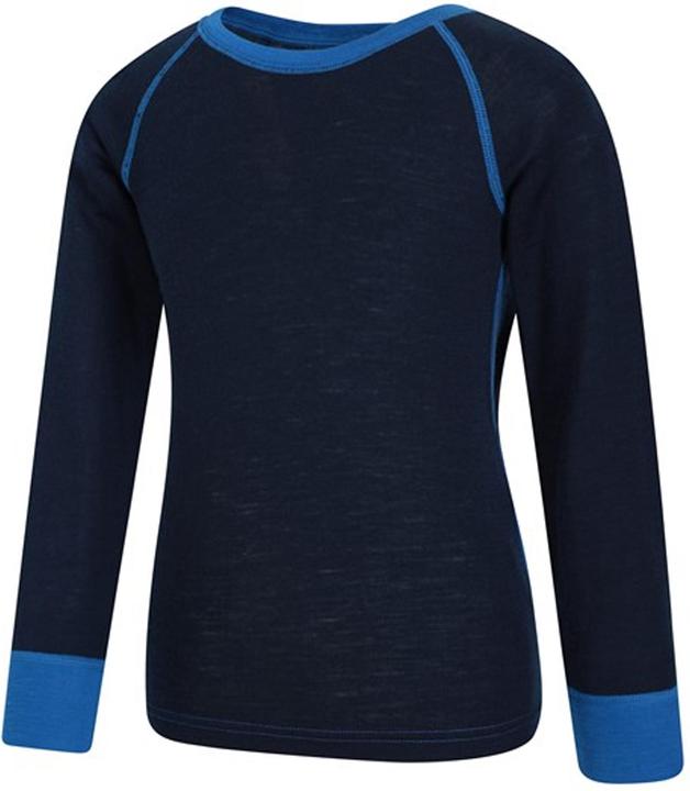 Produktbild Mountain Warehouse ChildrensKids Merino II Contrast Round Neck Base Layer Top (98)