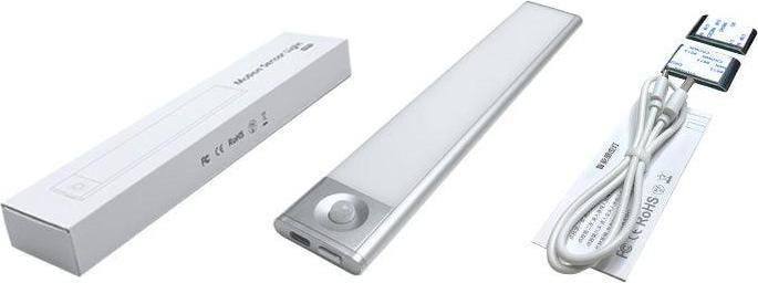 Image du produit Lighty Lampe à détecteur - Barre lumineuse LED sans fil avec détecteur de mouvement (23 cm) - Lumière