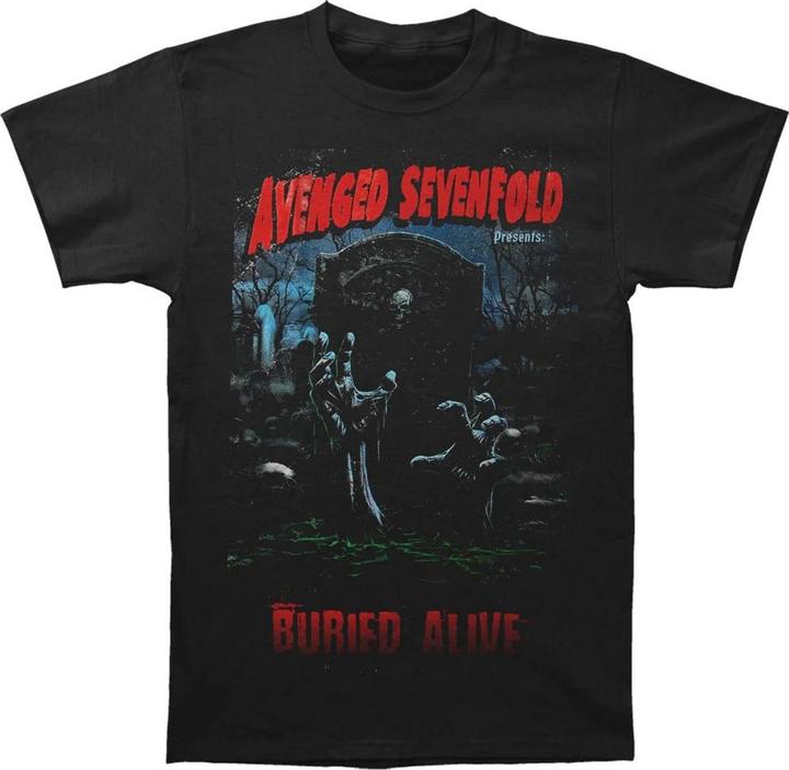 Avenged Sevenfold Erwachsene Buried Alive Tour 2012 TShirt (M)