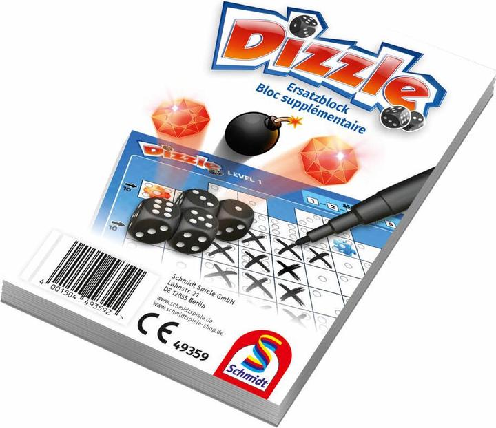 Actual product image Schmidt Spiele Dizzle, additional block (German)