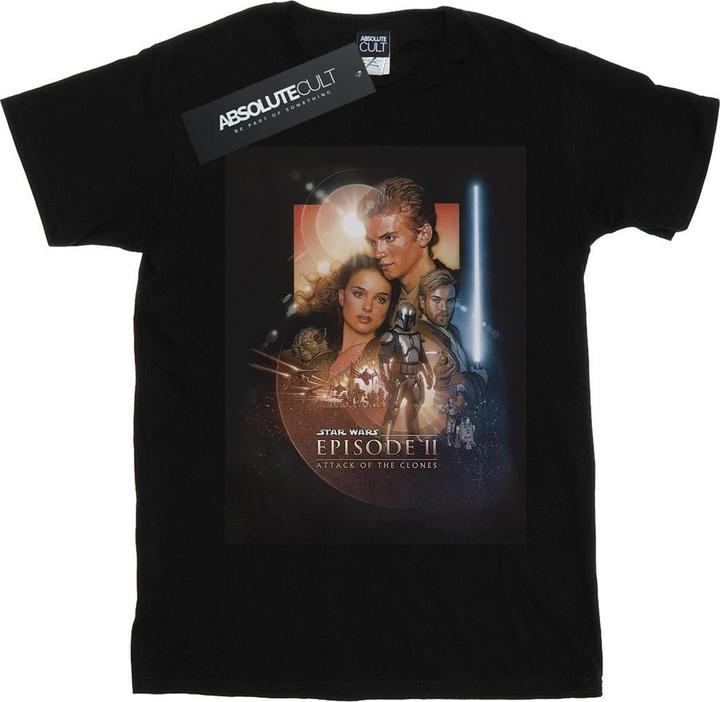Star Wars Episode II Movie Poster TShirt (L)