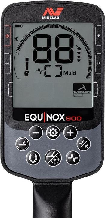 Actual product image Minelab EQUINOX 900 Metaaldetector specialist.